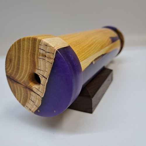 Click to view detail for SC-132 Kaleidoscope, Exotic Hardwood, Osage & Purple Resin $178